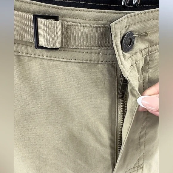 Prana Fleece Lined Pants Mens XL Hiking Outdoor Utility Cargo Warm Gorp Rugged - Picture 4 of 10